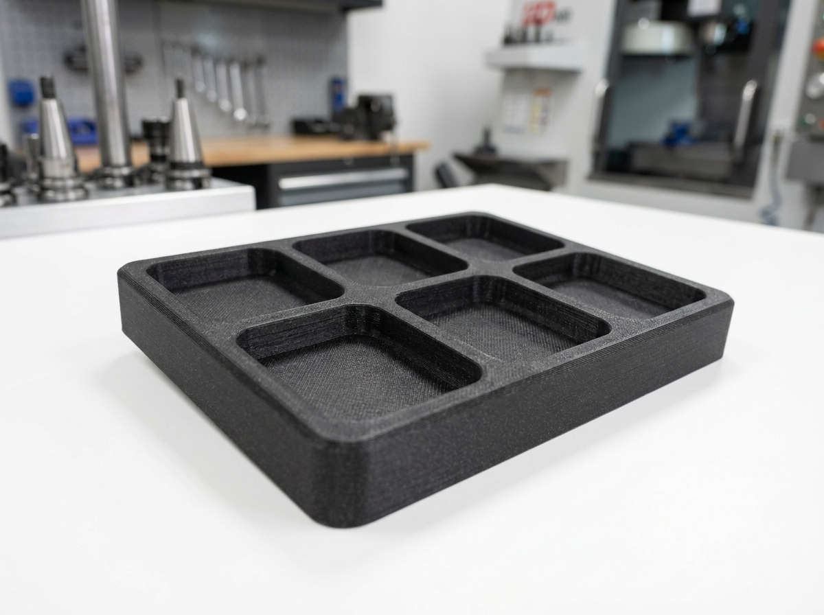 Op-2 Part Nesting Tray — Custom Tooling