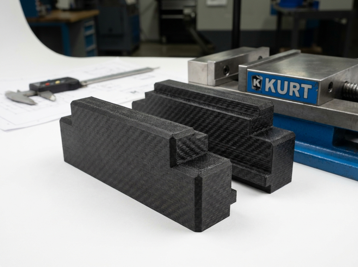 Kurt Vise Soft Jaw, Stepped
